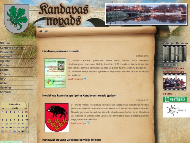 Kandavas novada dome, 